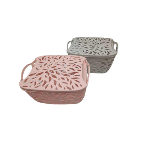 Кошик 28*23*15см з ручками з кришкою Мереживо Interos Житомир