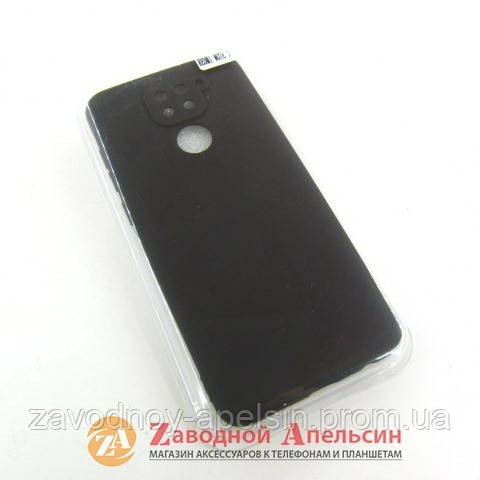 Xiaomi Redmi Note 9 силиконовый чехол Cover (черный) Одесса - изображение 2
