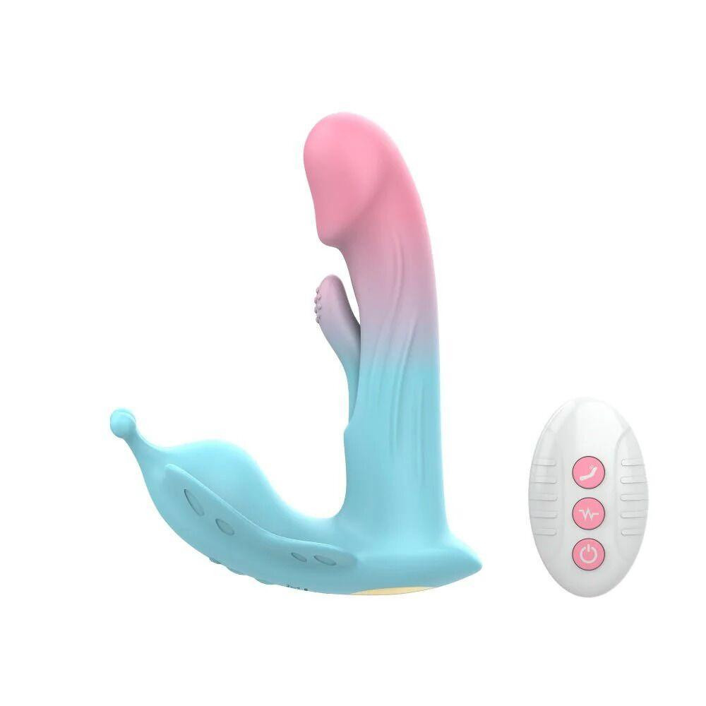Вібратор Loviss Becky Trigger Panty Vibrator, носимий, вібрація + манливий рух, пульт ДК Sex Aura Київ - фото 1