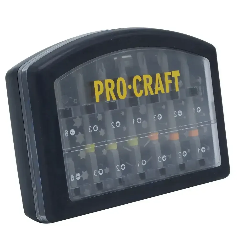 Набір біт Procraft BS-56 – 56 шт, для шуруповерта, у кейсі, Німеччина Львів - фото 8