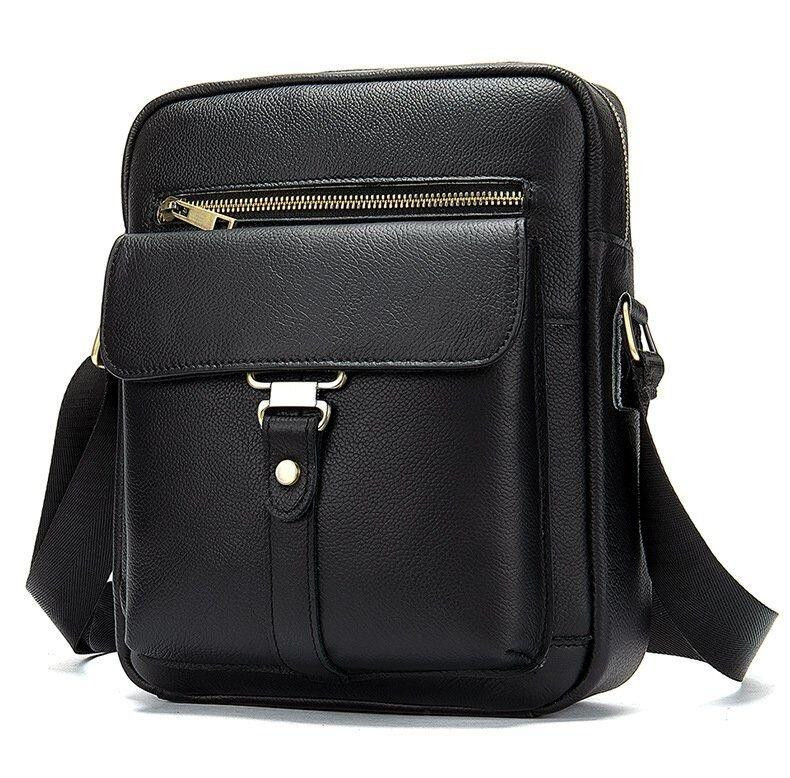 Сумка cтильная мужская Vintage 14649 Черная Киев - изображение 2