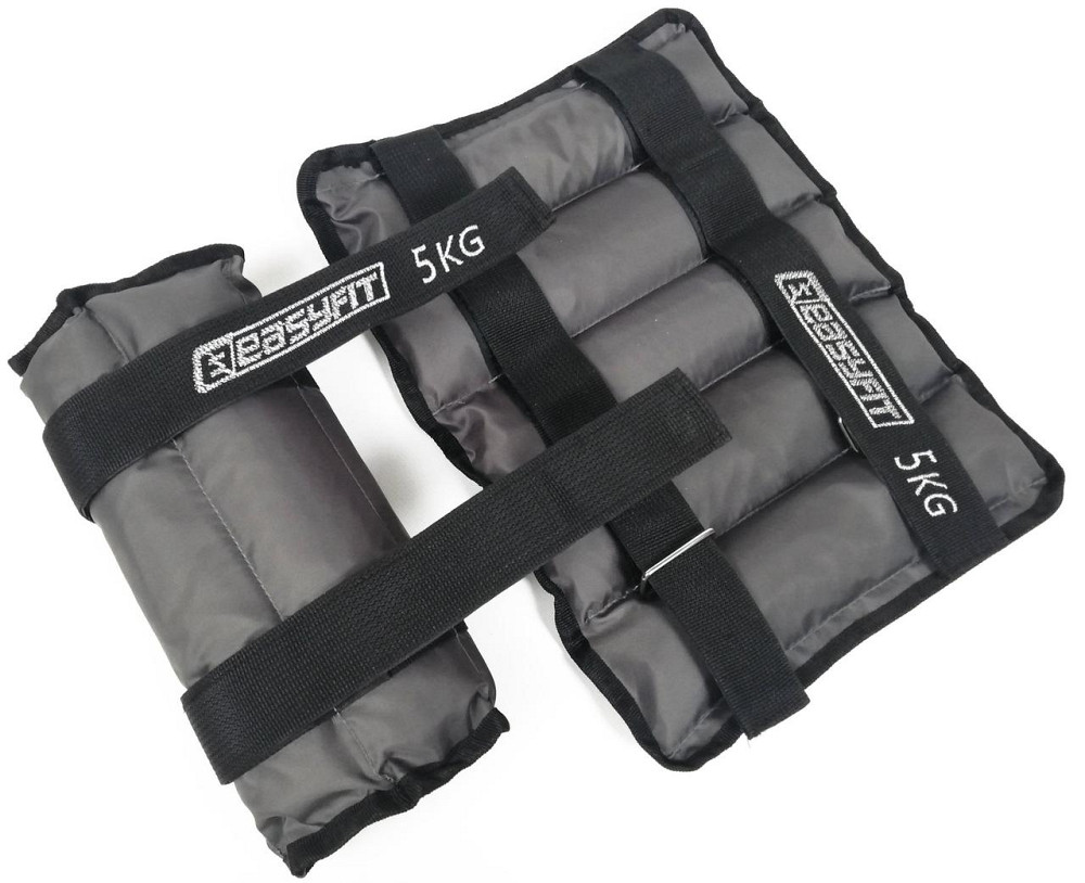 EasyFit Обтяжувачі для ніг та рук з металом EasyFit Metal 5 кг (пара) Коломыя - изображение 1