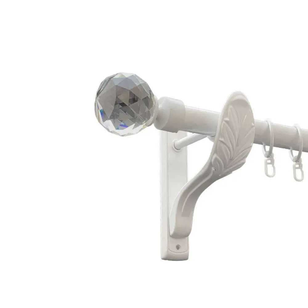 Карниз Orvit Люміера металевий однорядний ретро Арктіс 25 мм 200 см (00-00010419) Львов - изображение 1