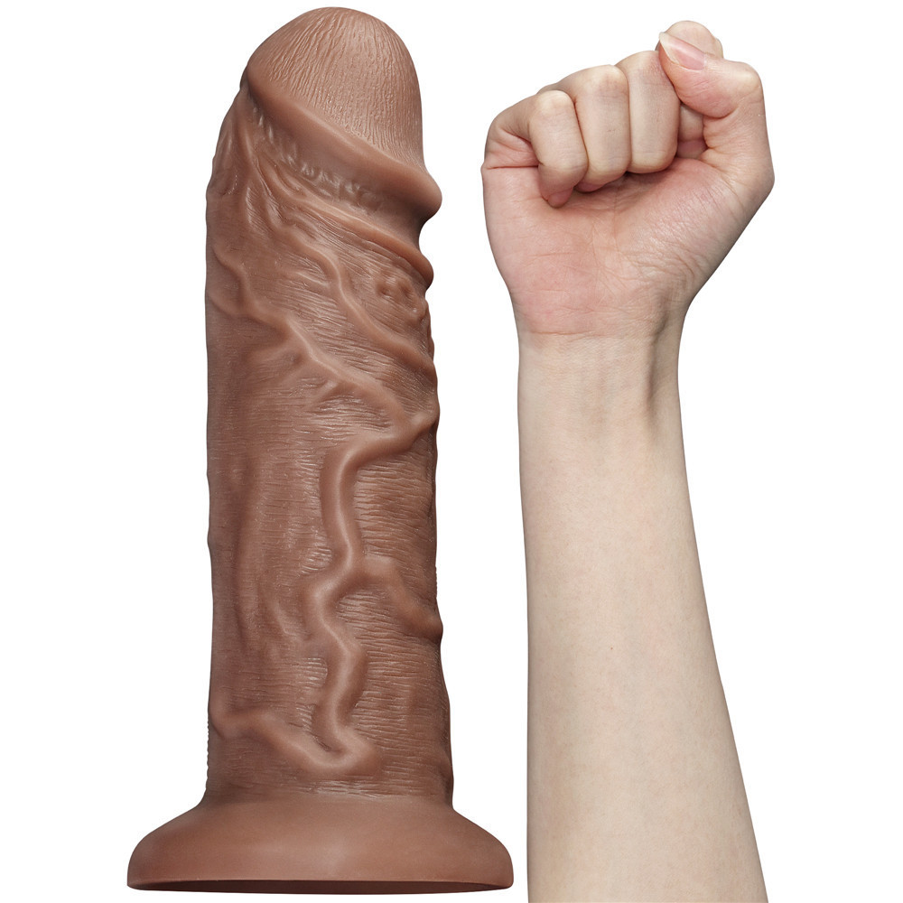 Реалистичный вибратор - King-Sized Realistic Chubby Vibrating Dildo 10.5