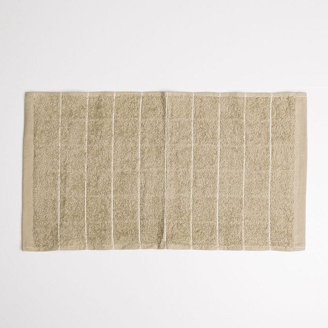 Махровое кухонное полотенце с полосками 30х50 см 400г/м2 GM Textile (Капучино) Сумы - изображение 4
