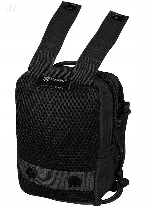 Універсальний Підсумок на пояс 0.5 літрів із системою Molle Mil-Tec "HEXTAC" (13485002) Black Нововолинськ - фото 7