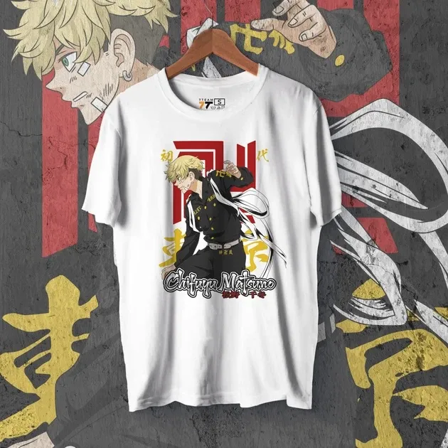 Футболка для подростка мальчика с принтом Токийские Мстители Чифую Мацуно 2 WE Размер 160 Anime10604 Днепр - изображение 1