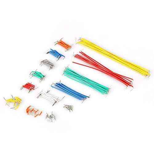 Набір джамперів 140 шт для макетних плат — різнокольорові дроти 2.5–125 мм для прототипування та навчання Київ