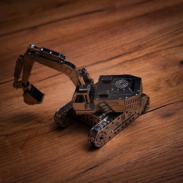 Колекційна модель-конструктор Metal Time Tireless Digger Екскаватор механічний (MT043) Харків - фото 5