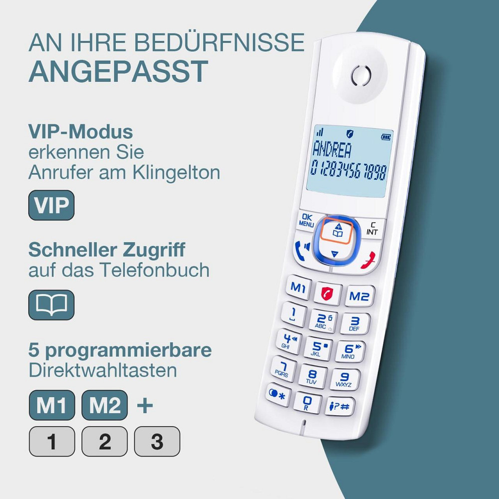 Беспроводной телефон Alcatel F530 solo сине-белый DECT большой дисплей подсветка журнал вызовов 20 Киев - изображение 5