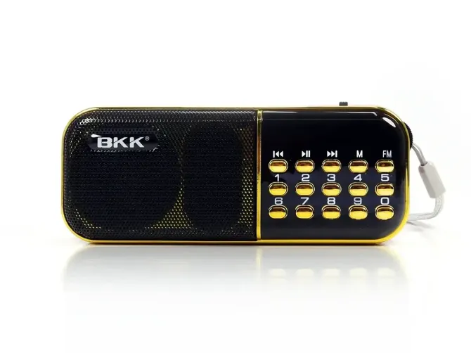 Портативний радіоприймач BKK USB/MP3 B837 з можливістю програвання музики Київ - фото 4