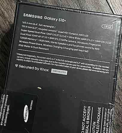 Смартфон Samsung Galaxy S10+ SM-G975 DS 128GB Black. Киев