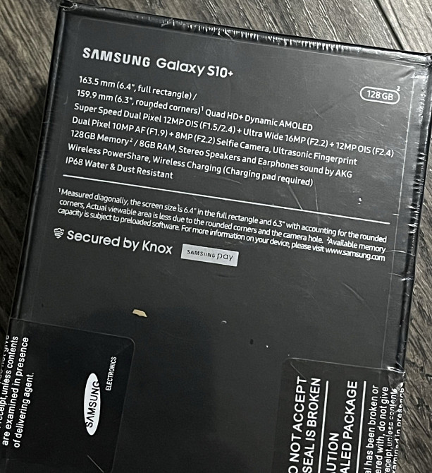Смартфон Samsung Galaxy S10+ SM-G975 DS 128GB Black. Киев - изображение 4