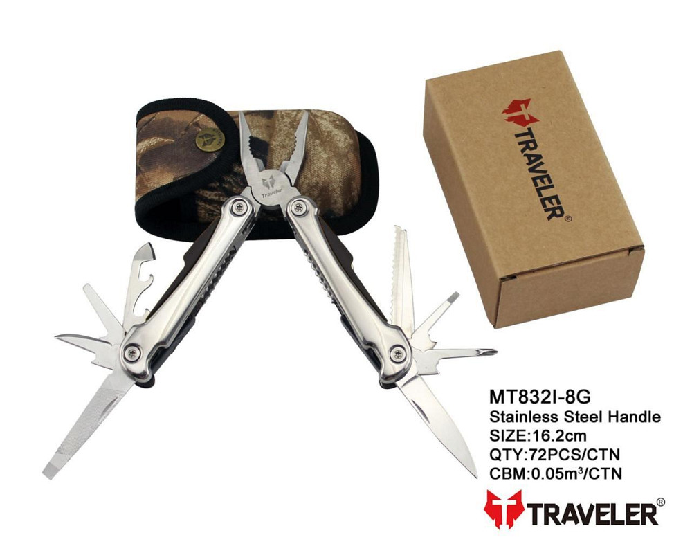 Мультитул Traveler A803-2 Чёрный Днепр - изображение 1