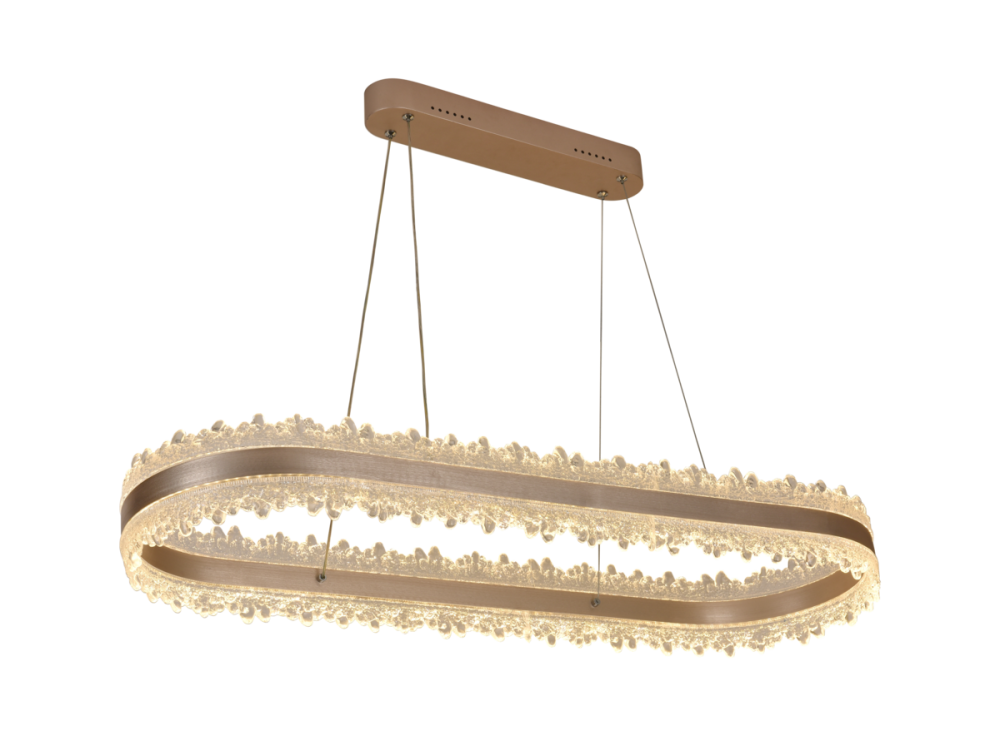 VALESO Світлодіодна підвісна люстра Золото Коломыя - изображение 1