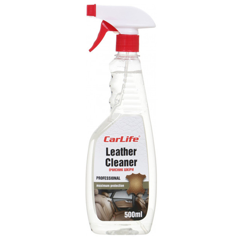 Очисник шкіри CarLife Leather Cleaner 500мл Львів - фото 1