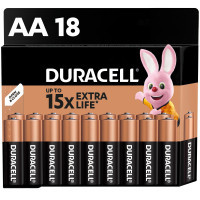Батарейка Duracell AA лужні 18 шт. в упаковці (5000394107519 / 5006192) Киев - изображение 1