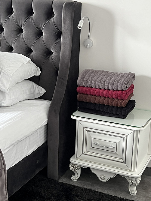 Рушник однотонний Ideal Textile Хвилі 40х60 см 450 г/м2 (56861075) Чернівці - фото 6