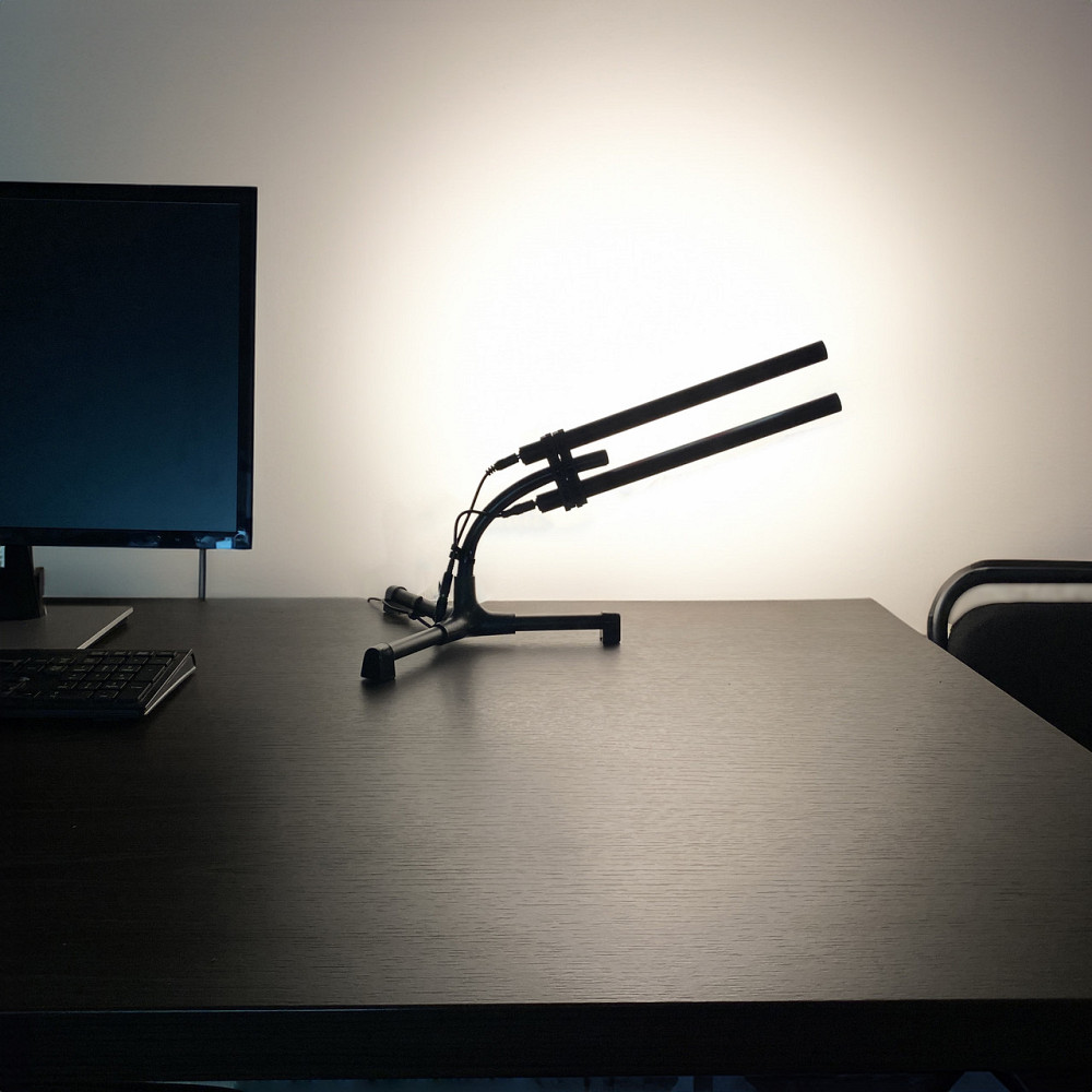 Настільна лампа Shooter з подвійним LED-світильником, сенсорним керуванням та димуванням. MILITARY-S Борисполь - изображение 9