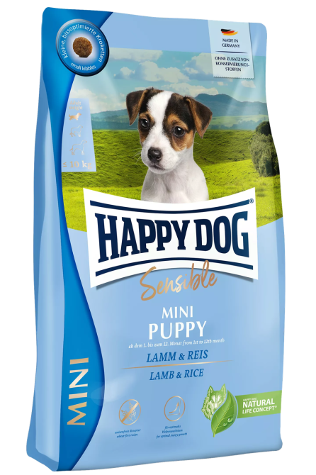 Сухой корм Happy Dog Sensible Mini Puppy для щенков малых пород, 4 кг Винница - изображение 1