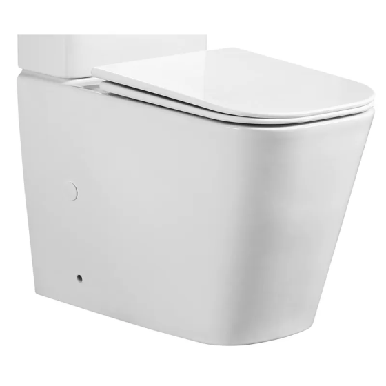 Чаша унітазу-компакту Mixxus Quadro-0404-T1 Bowl 660х360х820 Tornado 1.0 без сидіння (MI8342) ( 15224 ) Харків
