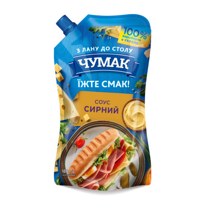 Соус Чумак Сирний 180 г (4823096008424) Вінниця - фото 1