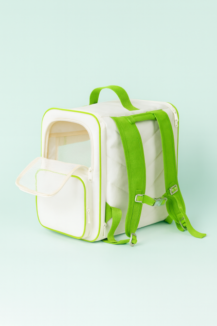 Рюкзак-переноска для котів та дрібних порід собак WAUDOG Relax Eco, 42*34*27 см, до 8 кг Київ - фото 4