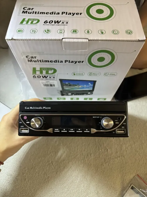 Автомагнитола 7-дюйм.HD авто.радио MP5-плеер, FM, AM, RDS, Bluetooth и телефонной связи с дистанционным управлением Коломыя - изображение 1