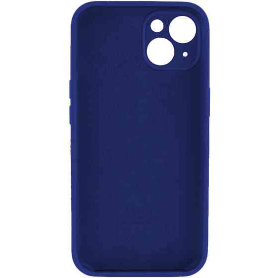 Чохол для iPhone 15 Silicone Full Case, Темно-синій Київ