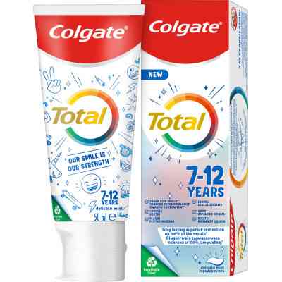 Детская зубная паста Colgate Total kids 7-12 лет 50 мл (8718951433120) Винница