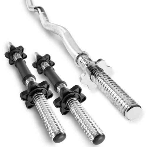 Набор HOPSPORT Premium 36 кг штанга и гантели для силовых тренировок комплект для дома и спортзала Киев