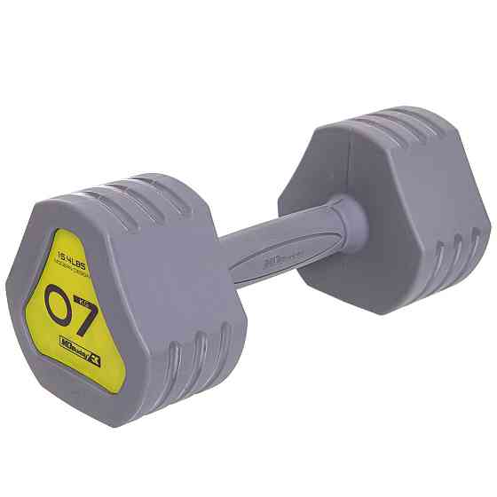 Гантель 7 кг покрытие TPU Zelart-2678-7 Киев