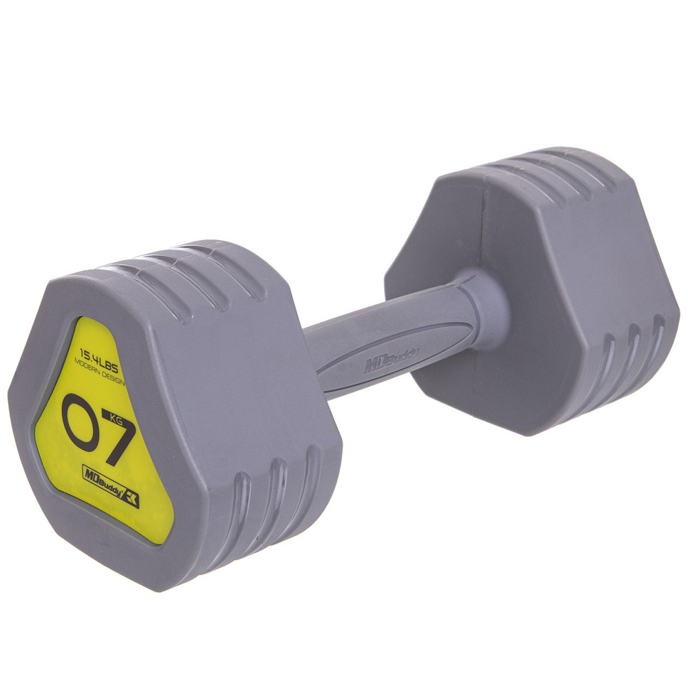 Гантель 7 кг покрытие TPU Zelart-2678-7 Киев - изображение 2