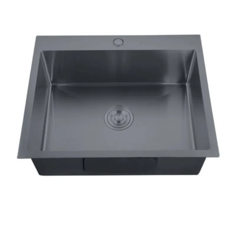 Мийка Zerix ZH5045-215 Nano-Black (3.0/0.8) з нерж. сталі (MX1580) Київ - фото 1