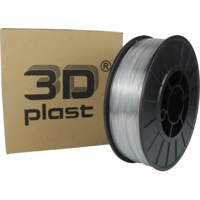 Пластик для 3D-принтера 3Dplast PETG 1.75мм, 0.85кг, transparent (3DPTG17508CLR) Винница - изображение 1