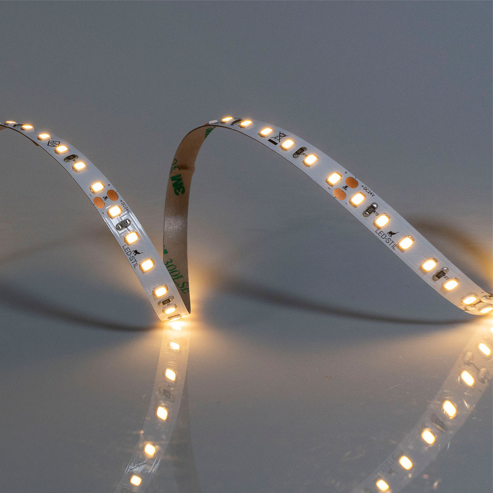 LED-STIL Світлодіодна стрічка 2700K 9,6 Вт/м 2835 120 діодів IP33 24 Вольти 900 lm Київ - фото 1