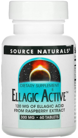 Листья малины экстракт Source Naturals Ellagic 60 таб Киев