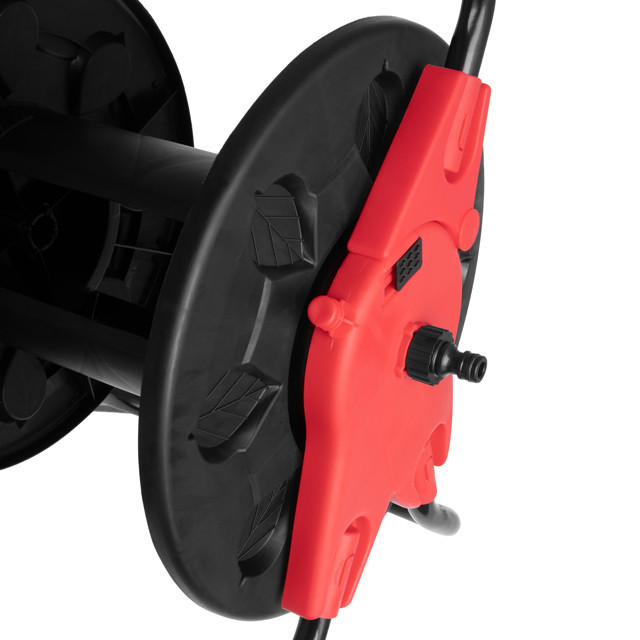 Котушка для шланга 1/2", 60 м, матеріали: PP, ABS, сталь INTERTOOL GE-3004 Київ - фото 9