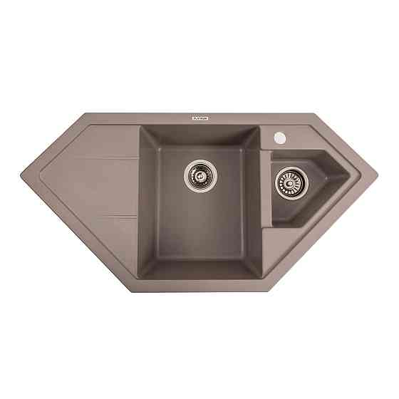 PLATINUM Гранітна мийка для кухні Platinum 9950 PANDORA матова Дюна Київ