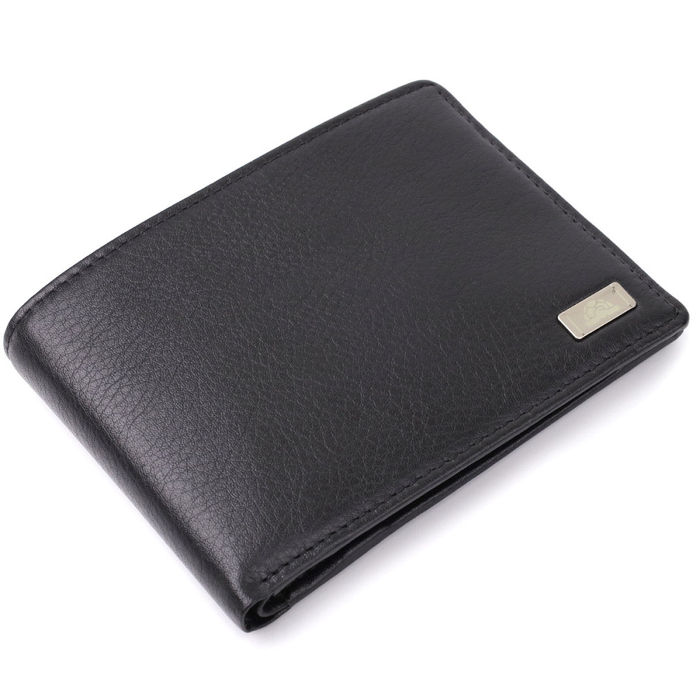 Чоловічий гаманець без застібки з натуральної шкіри Tony Perotti 20843_1 (534+rfid nero) Чорний Київ - фото 5