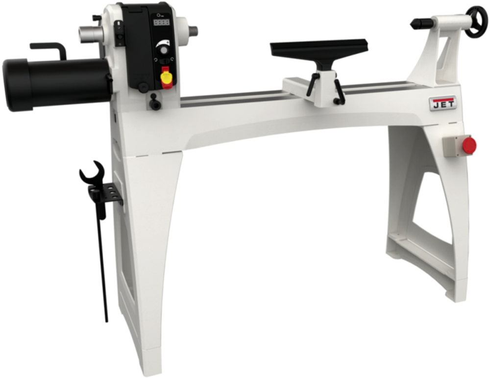 Токарний верстат по дереву JET JWL-1840EVS: 230 В, 2.4(1.51)кВт. рег оберт. станин./опор Ø=470/362мм Одеса - фото 1