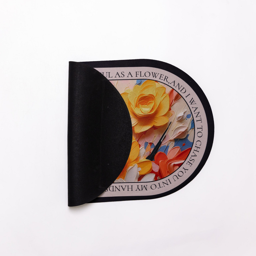 Диатомитовый 3d коврик для овальный дома Beautiful Flowers 38×58 (см) влаговпитывающий коврик для кухни ванны и туалета HP-42-55 Киев - изображение 2