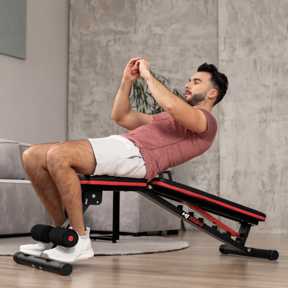 Тренувальна лава Лава для жиму Спортивна лава для силових вправ і фітнесу вдома Hop-Sport HS-2050 Київ - фото 10