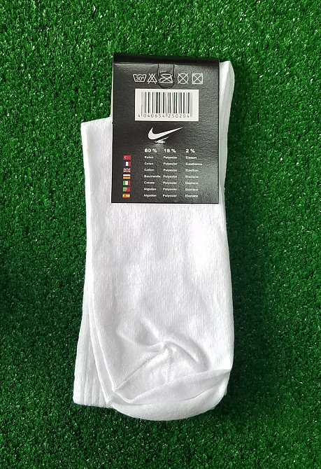 Шкарпетки демісезонні бавовна високі Nike Туреччина розмір 42-45 Київ - фото 2