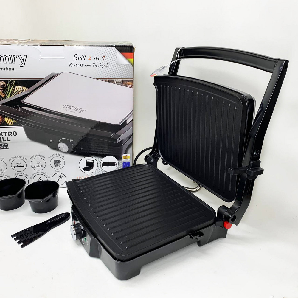 Хорошая бутербродница электрическая, Гриль прижимной для шаурмы, Хороший гриль электрический для дома LX-25 Львов - изображение 6