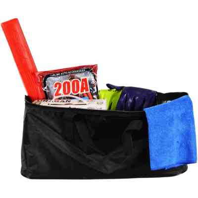 Набор техпомощи Poputchik черная с компрессором (01-175-IS) Вінниця