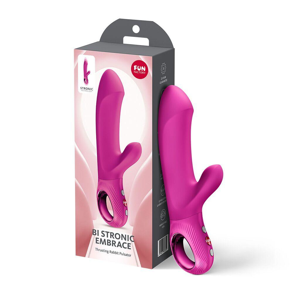 Пульсатор Fun Factory Bi Stronic Embrace Magenta Sex Aura Київ - фото 9