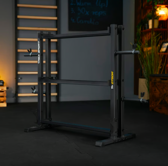 Стійка 3-рівнева для гантелей, грифів та гирь Trex Sport TX-075DR Киев