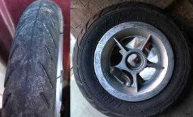 Колесо для дитячих колясок 6 * 1 1/4 IA-2613-15 Innova (в зборі) Мукачево - фото 1