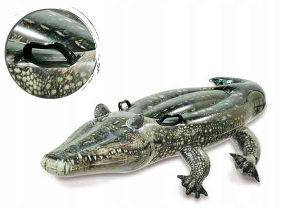 Плот надувной для плавания INTEX 57551 Аллигатор, 170 x 86 см Киев